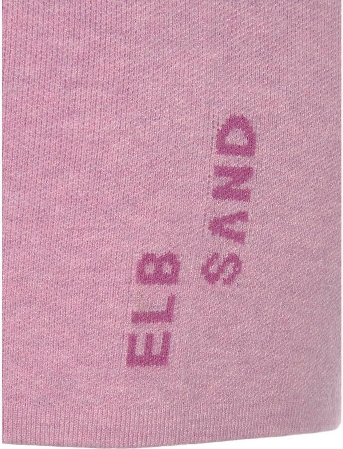 Elbsand Tricotbroek Korte broek van hoogwaardig breiwerk met logostiksel loungewear - Foto 3