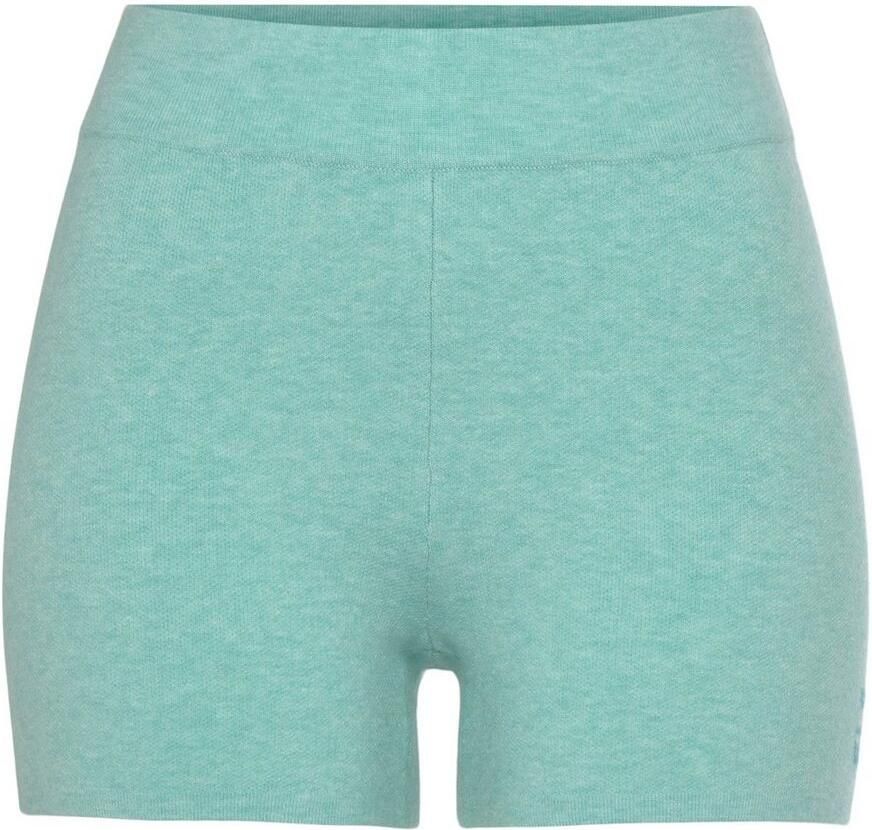 Elbsand Tricotbroek Korte broek van hoogwaardig breiwerk met logostiksel loungewear - Foto 2