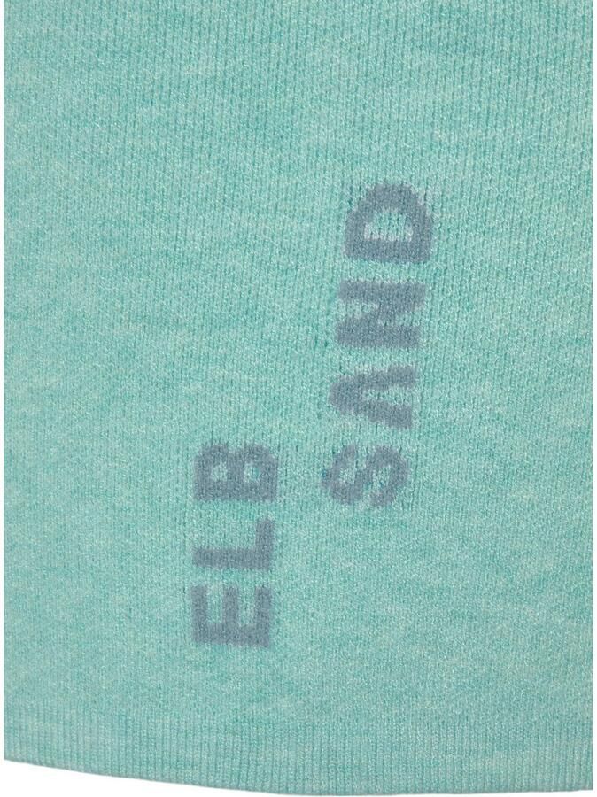 Elbsand Tricotbroek Korte broek van hoogwaardig breiwerk met logostiksel loungewear - Foto 3