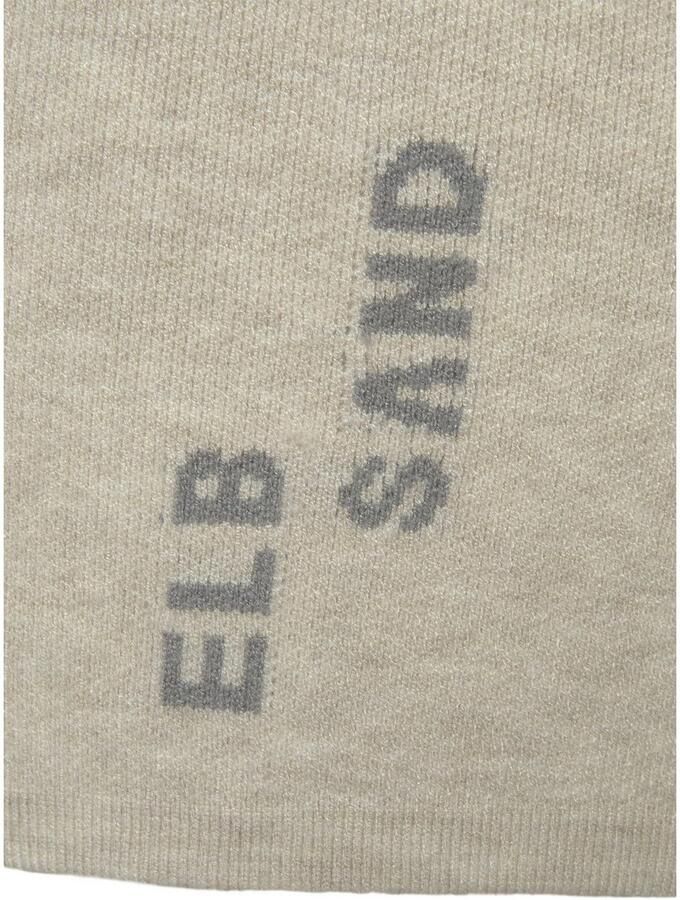 Elbsand Tricotbroek Korte broek van hoogwaardig breiwerk met logostiksel loungewear - Foto 3