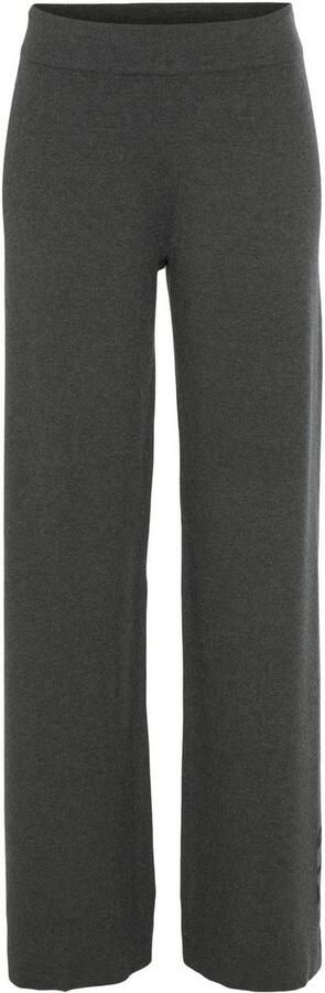 Elbsand Tricotbroek -Loungebroek met wijde pijpen en geborduurd logo loungewear - Foto 5