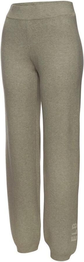 Elbsand Tricotbroek met gebreid logo van hoogwaardige fijnbrei loungewear - Foto 7