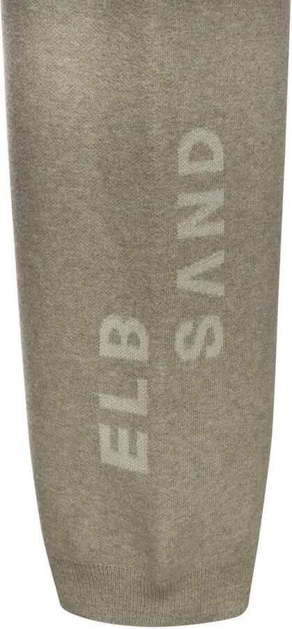 Elbsand Tricotbroek met gebreid logo van hoogwaardige fijnbrei loungewear - Foto 4