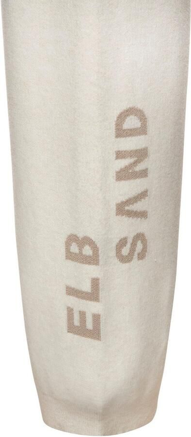 Elbsand Tricotbroek met gebreid logo van hoogwaardige fijnbrei loungewear - Foto 4