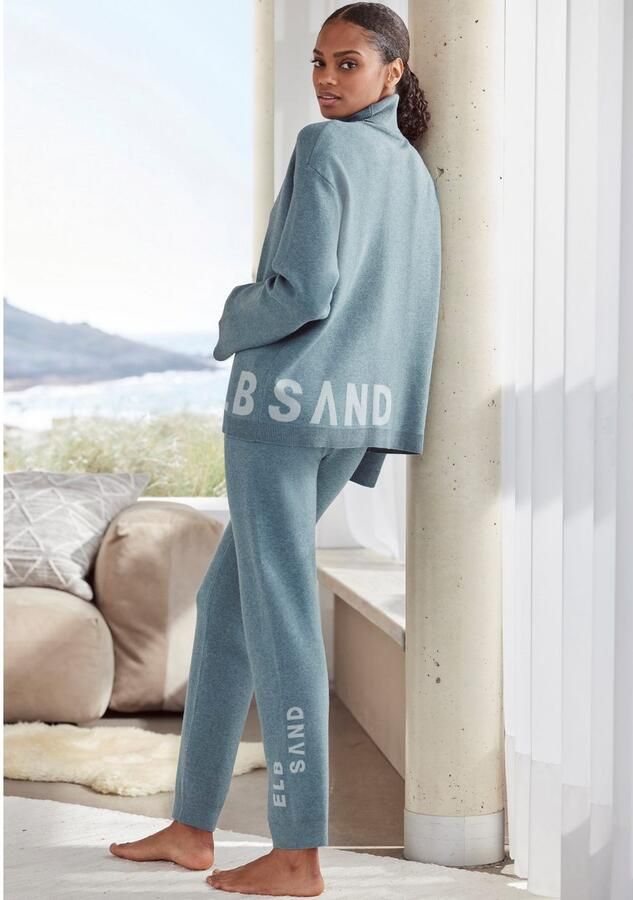 Elbsand Tricotbroek van zacht breiwerk loungewear - Foto 3