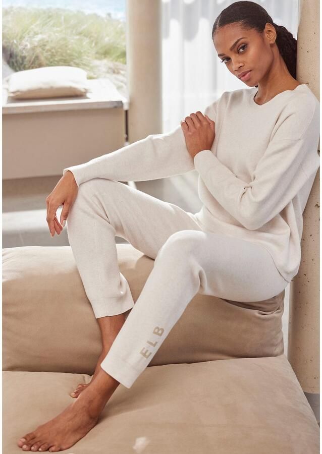 Elbsand Tricotbroek van zacht breiwerk loungewear