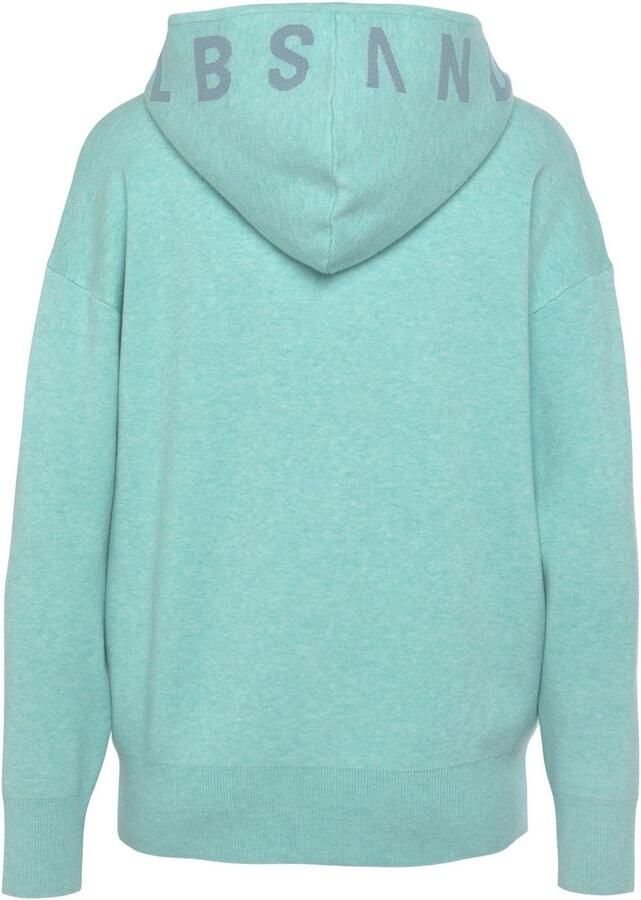 Elbsand Vest -lounge jas van hoogwaardige brei en geborduurd logo loungewear - Foto 2