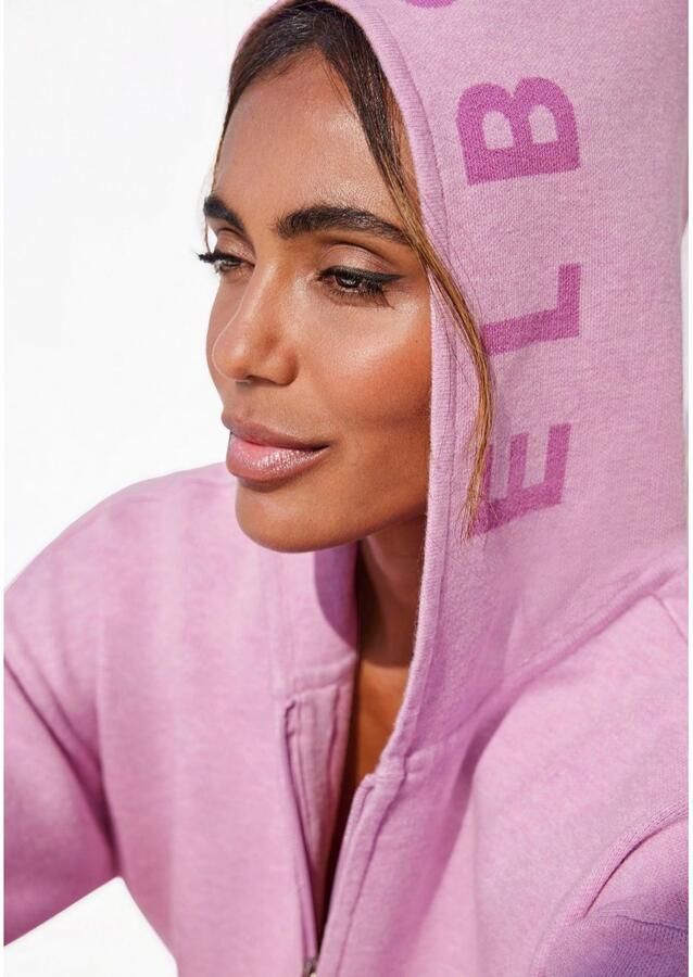 Elbsand Vest -lounge jas van hoogwaardige brei en geborduurd logo loungewear - Foto 2