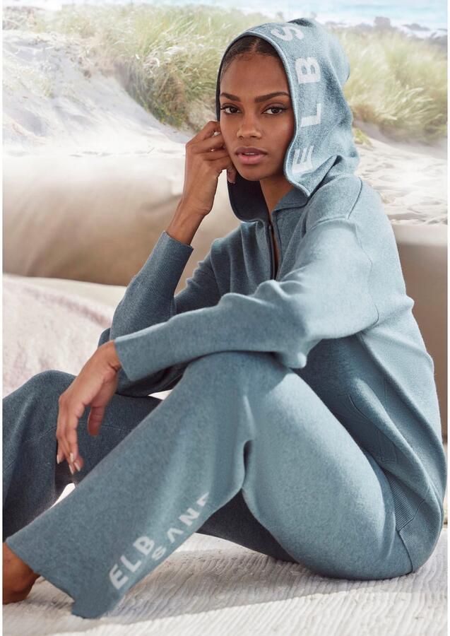 Elbsand Vest van hoogwaardig breiwerk loungewear - Foto 4