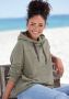 Elbsand Hoodie Dea hoodie met logo-opdruk aan de voorkant - Thumbnail 1