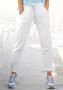 Elbsand Sweatbroek Brinja met logoprint op de tailleband en zakken joggingbroek loungebroek - Thumbnail 1