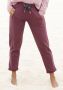 Elbsand Sweatbroek Brinja met logoprint op de tailleband en zakken joggingbroek loungebroek - Thumbnail 1