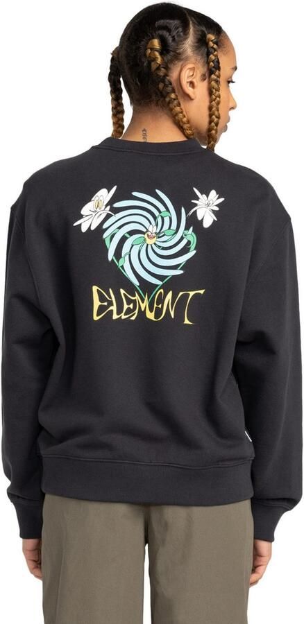 Ele t Sweatshirt Swirl Flower - Foto 3