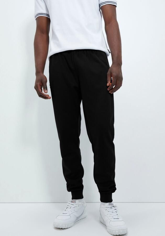 Ellesse Tapered fit trainingsbroek met labelbadges model 'BERTONI' - Foto 2