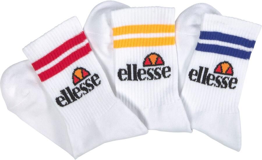 Ellesse Tripack Calcetines Pullo Sokken White - Foto 3