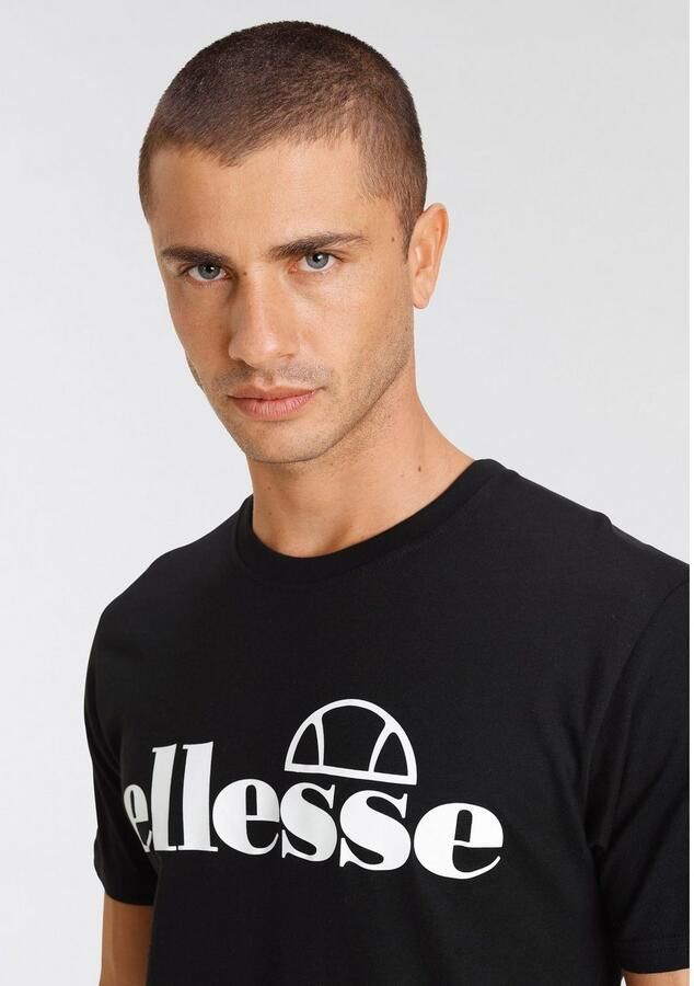 Ellesse Zwarte Fuenti Tee Shirt Black Heren - Foto 4