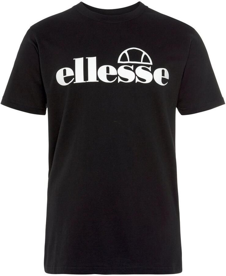 Ellesse Zwarte Fuenti Tee Shirt Black Heren