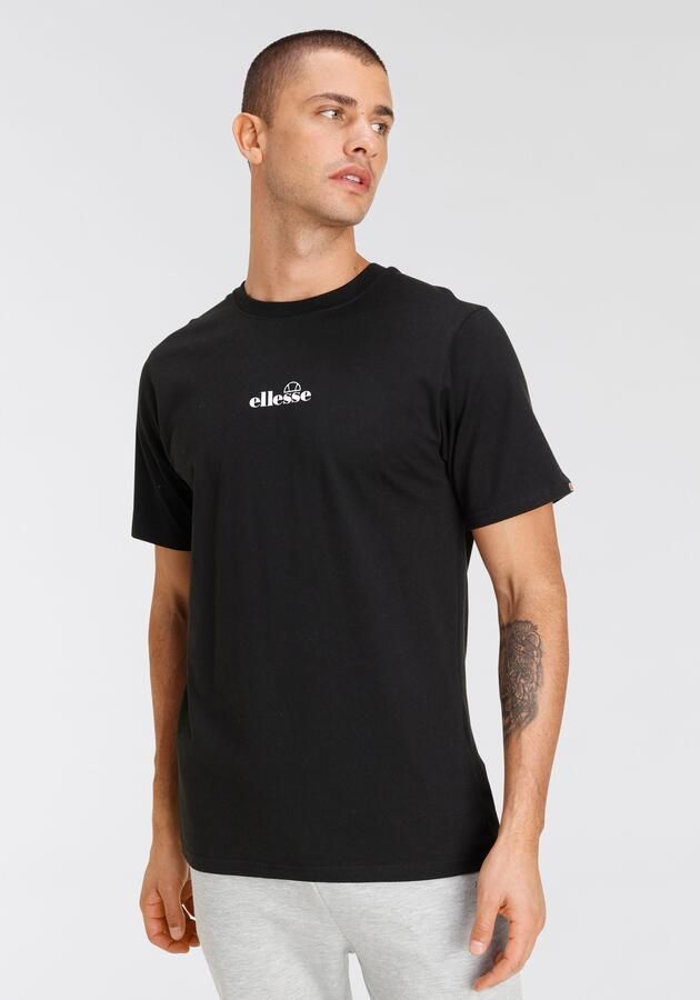 Ellesse Heren Katoenen T-shirt Black Heren - Foto 6