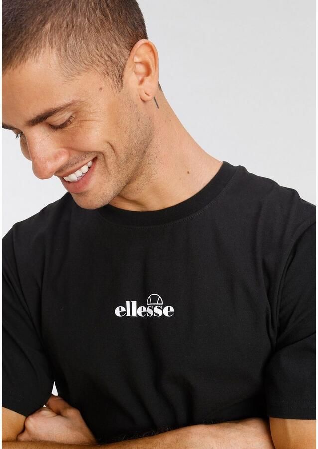 Ellesse Heren Katoenen T-shirt Black Heren - Foto 2
