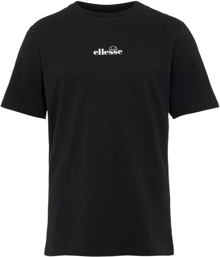 Ellesse Heren Katoenen T-shirt Black Heren