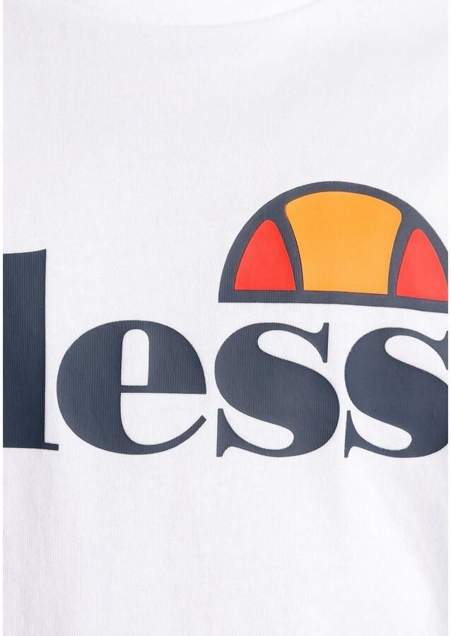 Ellesse T-shirt Malia wit Katoen Ronde hals Logo 128-134 - Foto 3