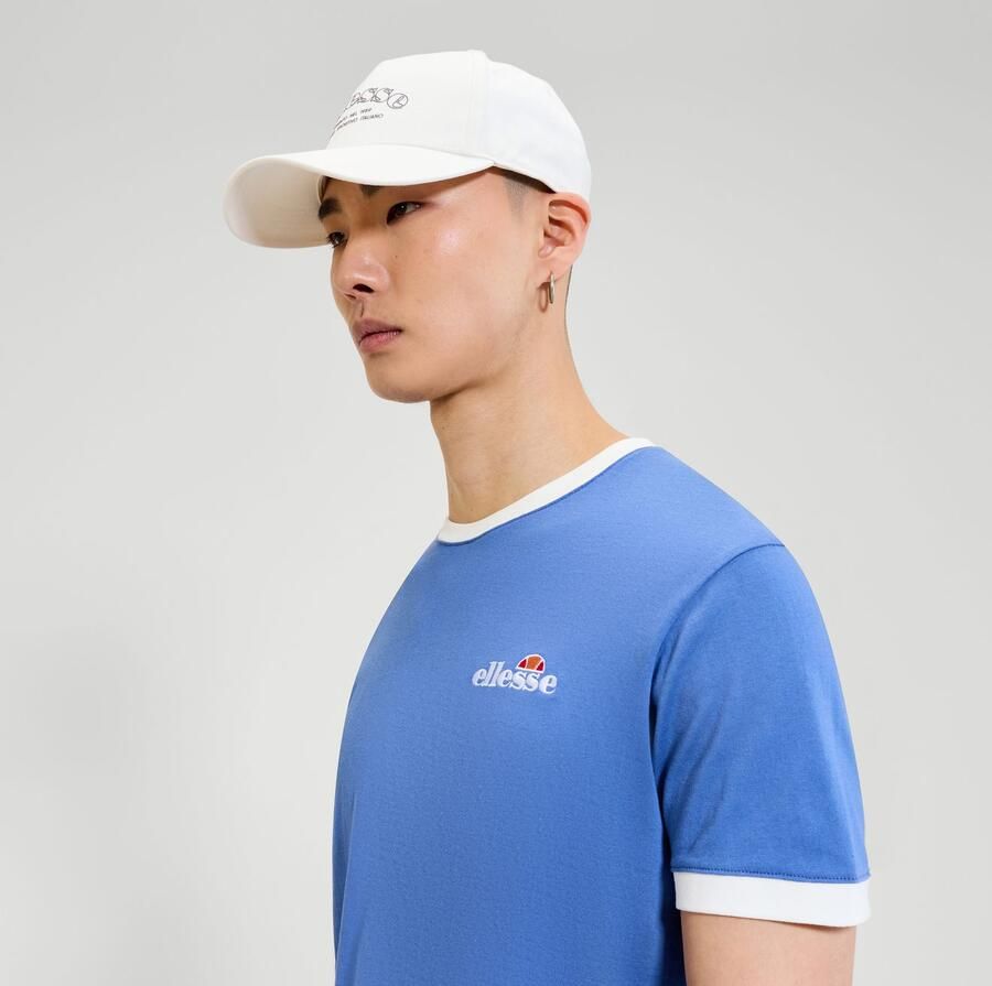 Ellesse T-shirt met labelstitching model 'MEDUNO' - Foto 3