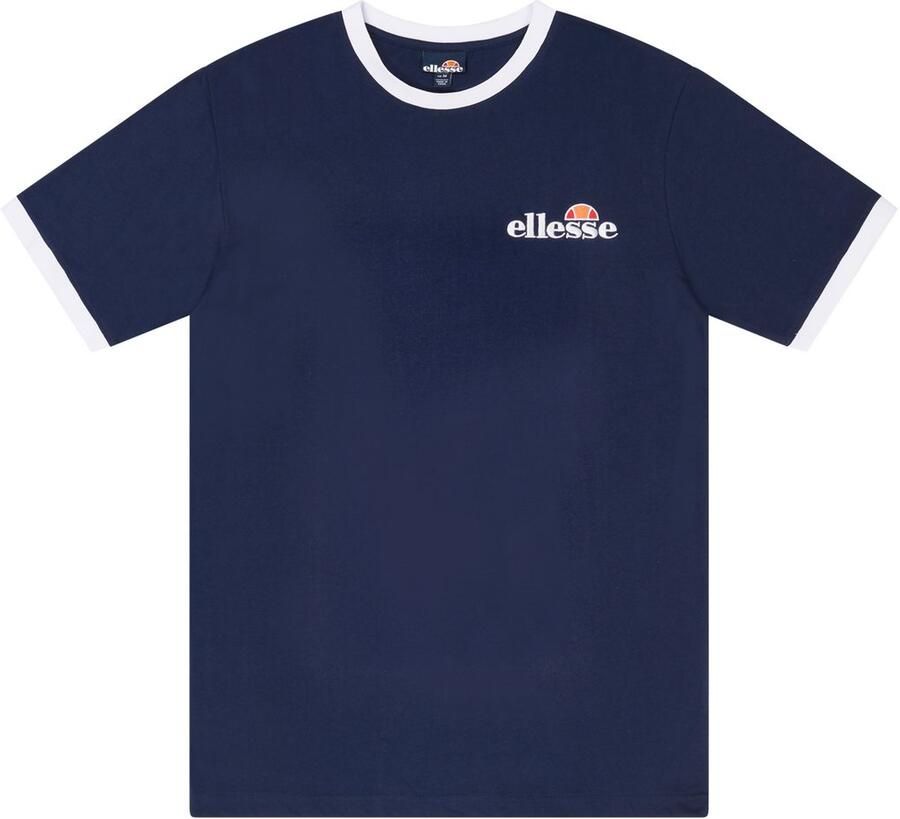 Ellesse T-shirt met labelstitching model 'MEDUNO' - Foto 4