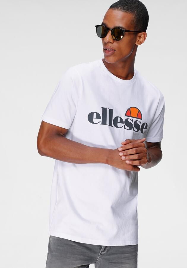Ellesse Heren Streetwear T-shirt White Heren - Foto 8