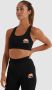 Ellesse Sostino BRA TOP Black Dames - Thumbnail 1