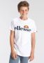 Ellesse T-shirt Malia wit Katoen Ronde hals Logo 140-146 - Thumbnail 2