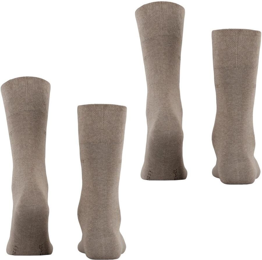 Esprit Sokken Basic Easy brede comfortband duopack ade d (2 paar Set van 2)