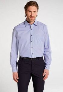 Eterna Comfort fit zakelijk overhemd met borstzak