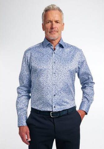 Eterna Overhemd met lange mouwen Comfort fit NON IRON (strijkvrij)