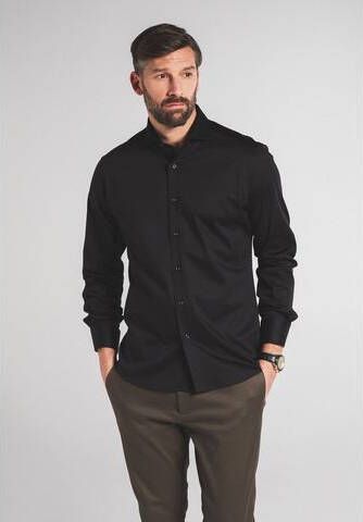 Eterna Overhemd met lange mouwen MODERN FIT NON IRON (strijkvrij)