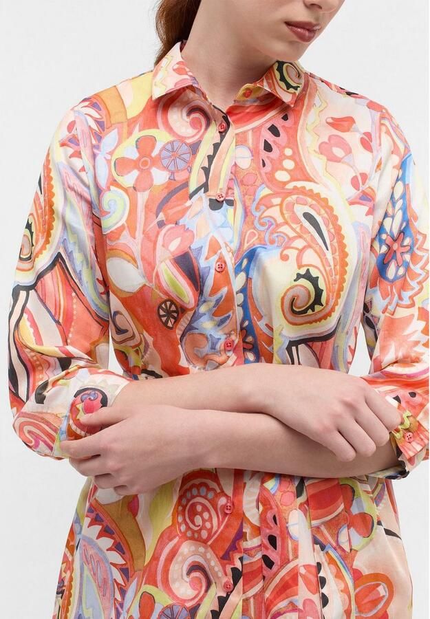 Eterna Jurk met overhemdkraag Loose fit - Foto 2