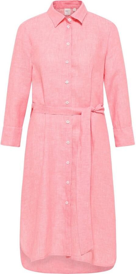 Eterna Jurk met overhemdkraag Loose fit - Foto 4