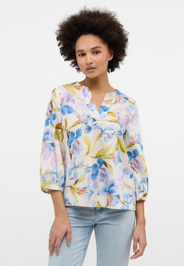 Eterna Comfort fit blouse met V-hals - Foto 5