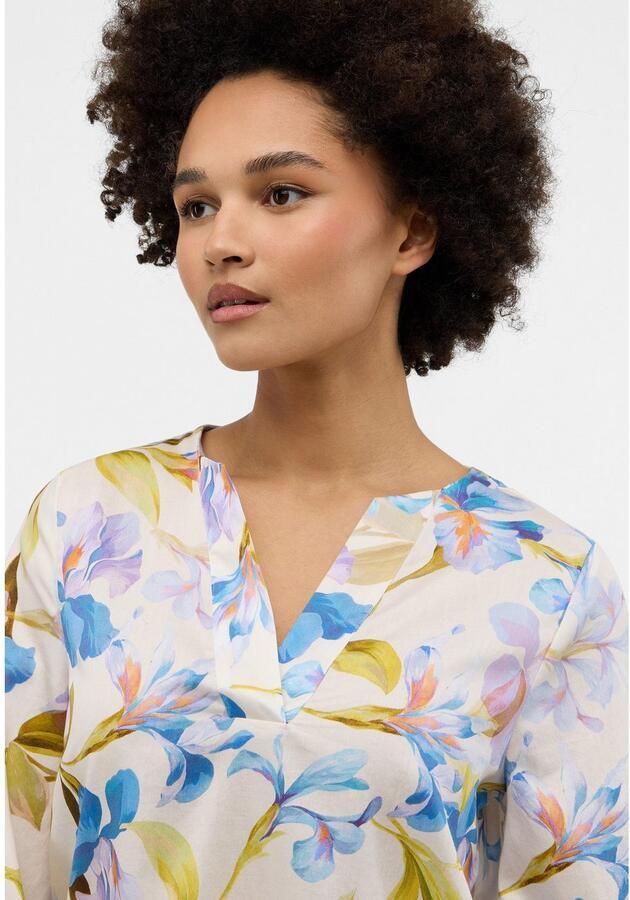 Eterna Comfort fit blouse met V-hals - Foto 2