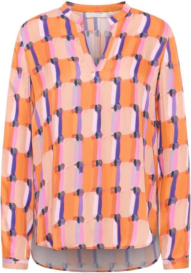 ETERNA COMFORT FIT Blouse met all-over print - Foto 2