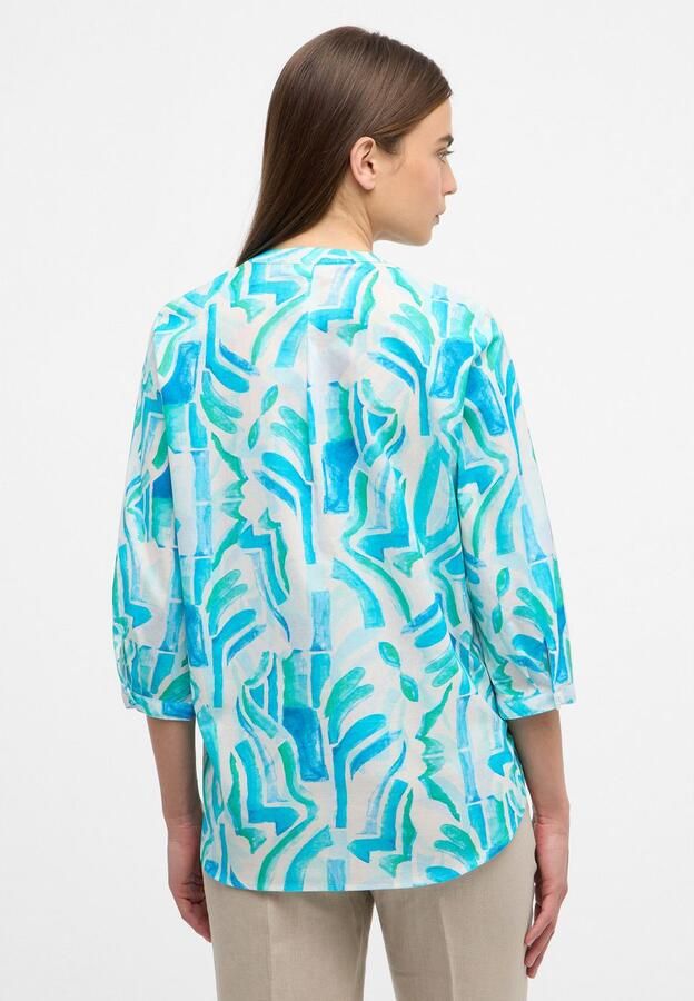 ETERNA COMFORT FIT Blouse met tuniekkraag - Foto 4