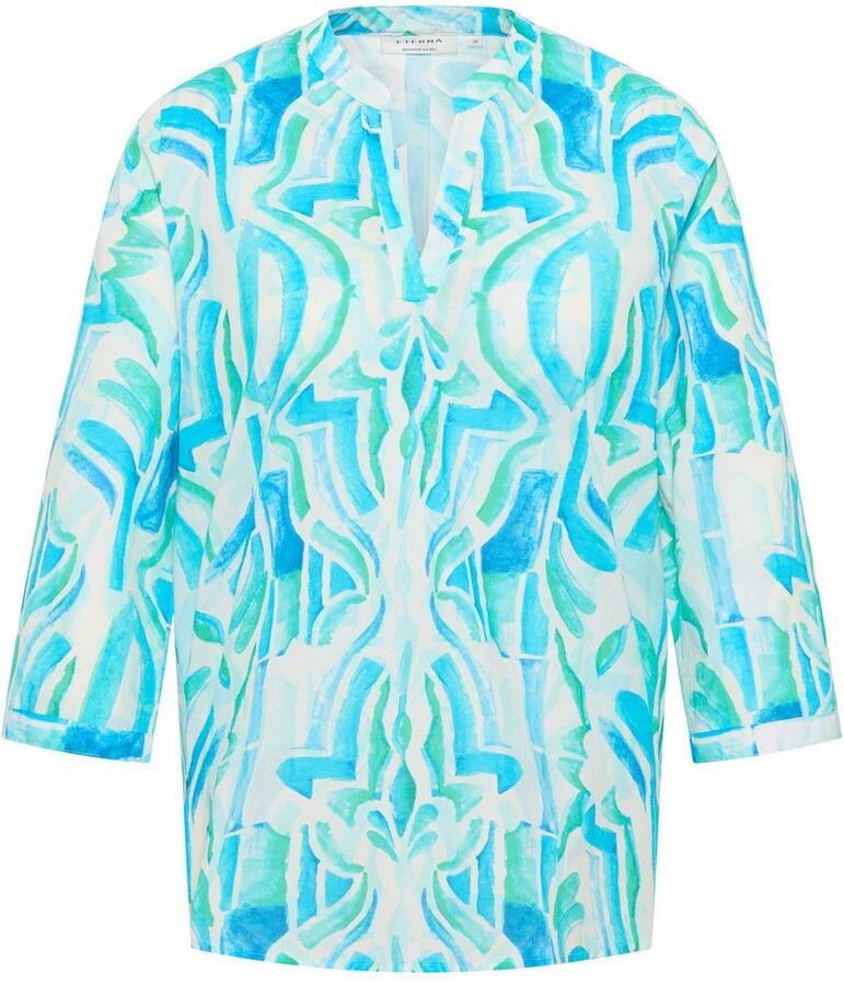 ETERNA COMFORT FIT Blouse met tuniekkraag