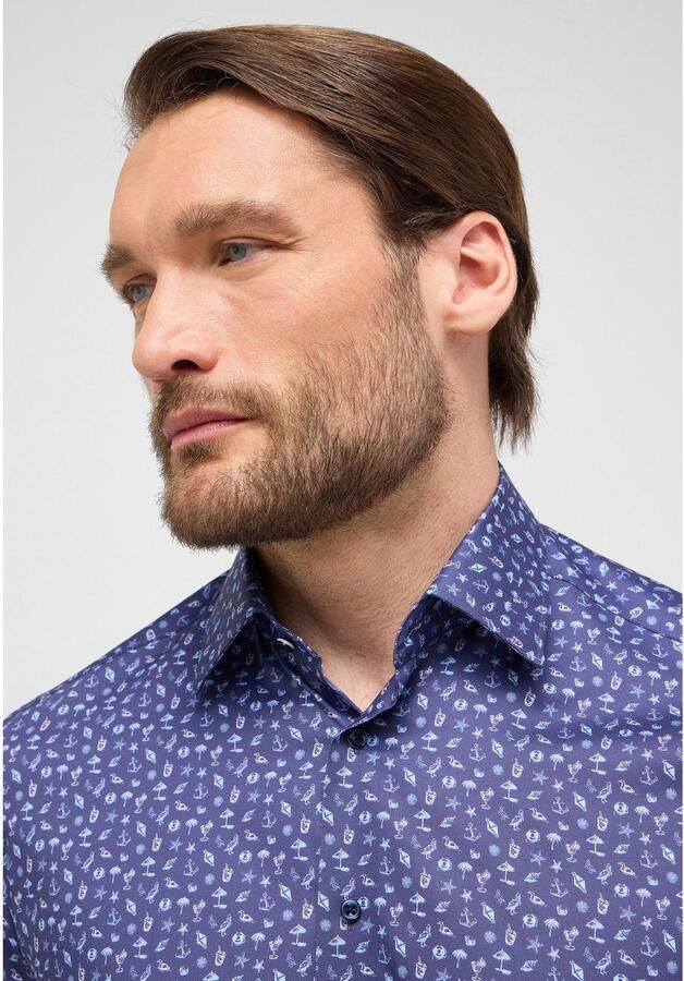 Eterna Overhemd met korte mouwen Comfort fit - Foto 2