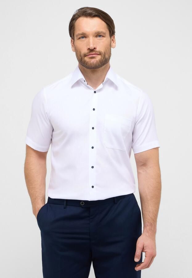 Eterna Comfort fit zakelijk overhemd met 1 2-mouwen - Foto 6