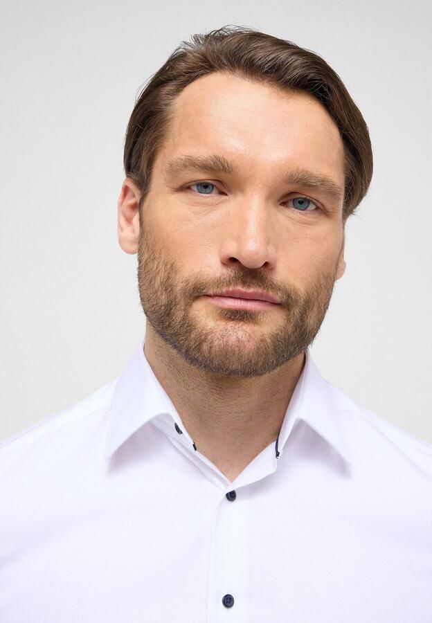 Eterna Comfort fit zakelijk overhemd met 1 2-mouwen - Foto 4