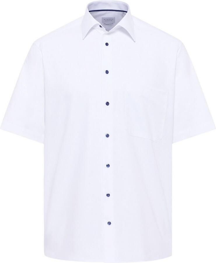 Eterna Comfort fit zakelijk overhemd met 1 2-mouwen