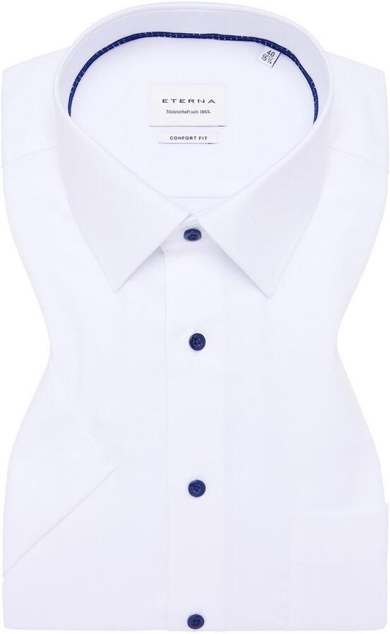 Eterna Comfort fit zakelijk overhemd met 1 2-mouwen - Foto 5