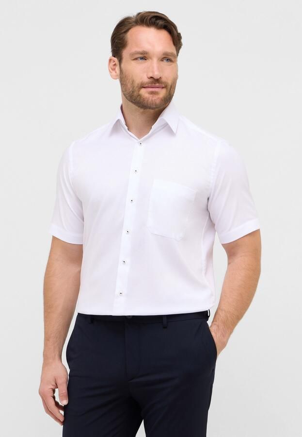 Eterna Comfort fit zakelijk overhemd met borstzak - Foto 6