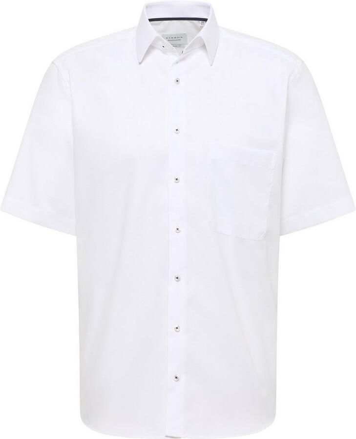 Eterna Comfort fit zakelijk overhemd met borstzak