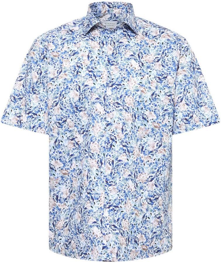 ETERNA COMFORT FIT Comfort fit zakelijk overhemd met all-over print