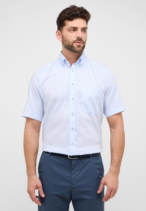 Eterna Overhemd met korte mouwen Comfort fit - Foto 6